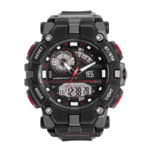 Reloj de hombre deportivo multifunción Yess Watches Relojes Deportivos Digitales, diseñados para todo deporte. Reloj Deportivo Pulso Negro (YP22837-01) Deportivo con Pulso Café (YP22837-04) Deportivo con Pulso Musgo (YP22837-05)  Marca: Yess Watches - Garantía de 1 Año. Información Relojes Yess Watches.